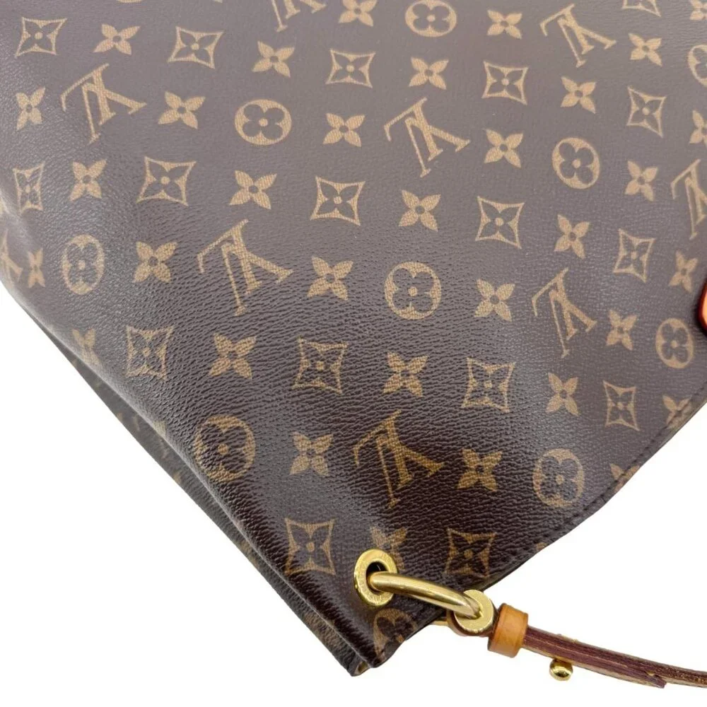 Louis Vuitton  Graceful MM Monogram Canvas Shoulder Bag Brown - Picture 7 of 16